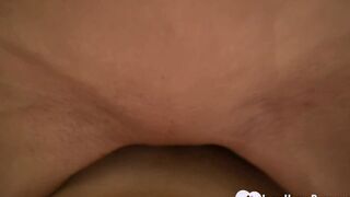 Huge penis obliterates a tight vagina from behind