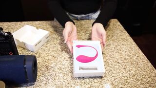 Christmas Sex Toy Test. Using the Lovense Lush three on Alexis Kay inside outdoor and into the bedroom before she gets nailed and a cumshot.