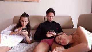 Cheating With Step Sister While Mistress Have A Rest
