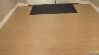 Trophy fiance gets bored at home and give her turned on big black dick friend a ass call