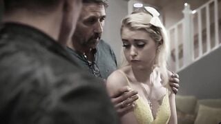 Uncle baits father in double penetration-ing his step daughter Chloe Cherry