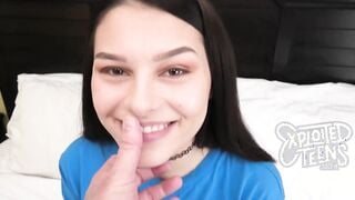 Wholesome teenie yr old amateur is making her first porn
