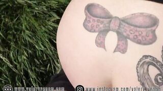 German Teenie is getting boned public