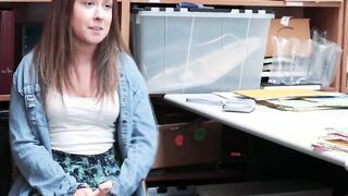 Officer Tommy Gunn offered his real dick for curious 19 year old Sera Ryder
