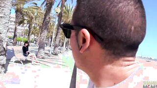 Milf hunter picks up a vulgar dark haired and bangs her booty inside the park