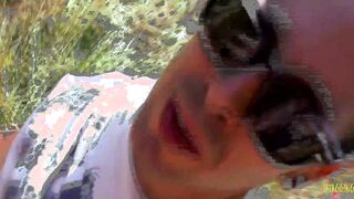 Milf hunter picks up a vulgar dark haired and bangs her booty inside the park
