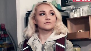 HORNYHOSTEL - MARILYN SUGAR BLONDE CZECH BOMBSHELL HARD BONED WITH HOTEL INTRUDER