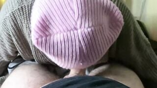 stepsister decided to suck me off
