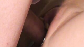 Spreading her cunt open with speculum and fucking her wide open twat!