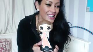 Fantastic Maxine X Just Try Long Sized Vibrators In Her Soak & Loose Pussyhole!