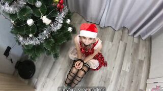 Snow Maiden is no longer the same! Deprived the bro of his virginity by fulfilling his wish! Happy New Year 2023!
