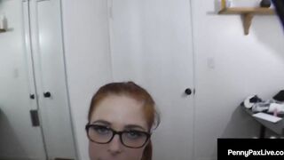 Cock Sucking Off Red Head Penny Pax Takes Your Dick Into Her Sweet Little Mouth!