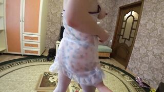 older dyke fucking GF into early pregnancy
