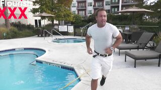 Pool sexy Boy Pornstar chad white Gets Picked Up By red head sugarmama devyn lux