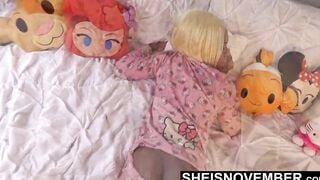 HD At Night My Step Dad Touches Me While I Slept, Having Fun With My African Bootyhole, I Never Tell Milf. Cute Black step daughter Msnovember Anus Invaded By Daddy Fauxcest On Sheisnovember Ebonysex Point Of See Kink Closeup Scene