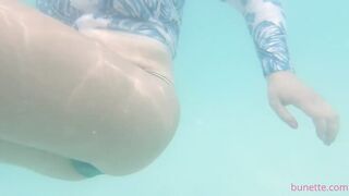Beach Hotel Anal Ass Plug Swim and Walk