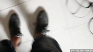 HE CONTROLLS HER BLUETOOTH DILDO INTO THE HARRY POTTER'S PUB| Western dude & Mia Natalia Videos