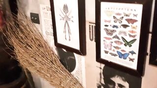HE CONTROLLS HER BLUETOOTH DILDO INTO THE HARRY POTTER'S PUB| Western dude & Mia Natalia Videos