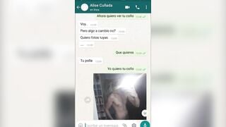 Blackmail my unfaithful thot sister inside law