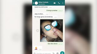 Blackmail my unfaithful thot sister inside law