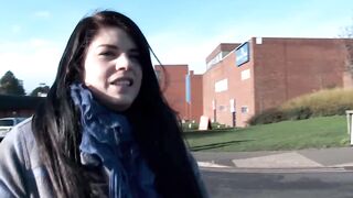 Hot Lucia Love pee public