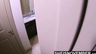 HD Msnovember Violently Attacked Standing Doggy Style, I Caught My African Step Duaghter On The Commode & Nailed Her Little Snatch Raw NoCondom, Hurting Her Huge Ass Rough Inside Hello Kitty Booty Flap Pajamas Inside The Toilet on Sheisnovember