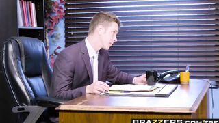 Long Boobs at Work -  My Slutty Secretary movie starring Angela White and Markus Dupree