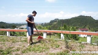 Una parejita colombiana haciendo el amor en tiempos de pandemia