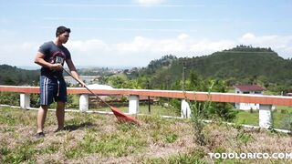Una parejita colombiana haciendo el amor en tiempos de pandemia