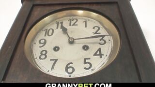 Bushy Sewing Big Tit Grandmother And Tiny Boy Rough Banged! On The Floor