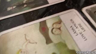 The bro divorced the mature blonde for sex
