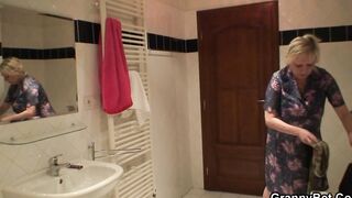 Older woman seduced young bro