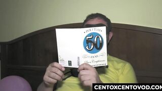 Festa di compleanno per un fan CentoXCento con due puttane di Fregene