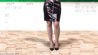 My Professor with tights and no underwear. Vr By Jeny Smith
