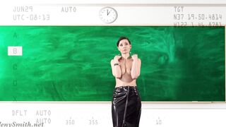 My Professor with tights and no underwear. Vr By Jeny Smith