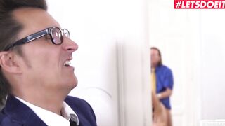 BumsBuero - Coco Kiss German Hot Caught By Coworkers Having Office Sex With Boss - LETSDOEIT