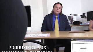 BumsBuero - Coco Kiss German Hot Caught By Coworkers Having Office Sex With Boss - LETSDOEIT