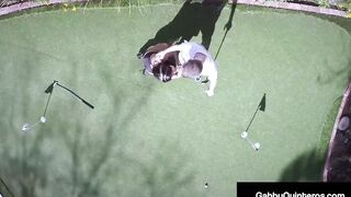 goddess Mexican Ex-Wife Gabby Quinteros Cheats On Golf & On Her Hubby With Penis!