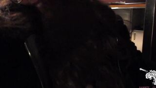 Outside Remote Control Dildo and Final Oral Sex into a Changing Room - B&C