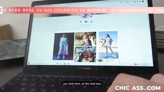 100% REAL: ONLINE DATE with Dark Hair Spanish Cutie Camila Palmer (Spanish Porn)! CHIC-BOOTY.com