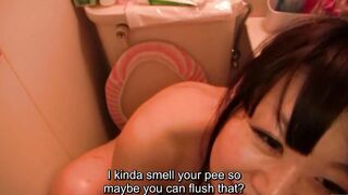 Uncensored Japanese Amateur With Curvy Compact Body and Bald Vagina Has Raw Sex into Her Actual Apartment