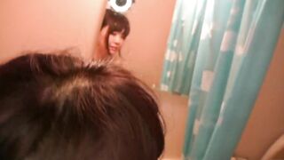 Uncensored Japanese Amateur With Curvy Compact Body and Bald Vagina Has Raw Sex into Her Actual Apartment