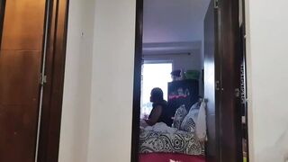 Martinasmith was caught by her mother squirting on the floor