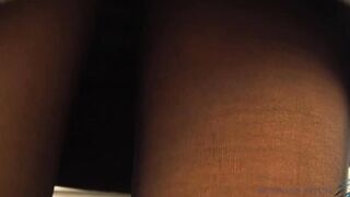 young business woman used inside her Cutie nylons - tights compilation, business-bitch