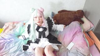 adorable maid masturbation