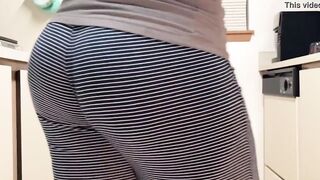 Cougar Fat Ass Kitchen Wedgie