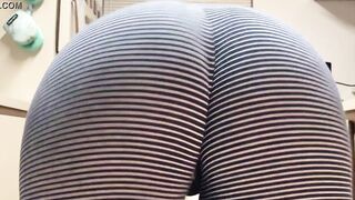 Cougar Fat Ass Kitchen Wedgie