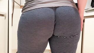 Cougar Fat Ass Kitchen Wedgie