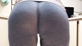 Cougar Fat Ass Kitchen Wedgie