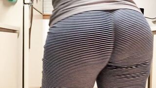 Cougar Fat Ass Kitchen Wedgie